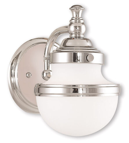 Oldwick 1 Light 6 inch Polished Chrome Bath Vanity Wall Light