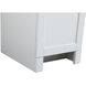 Cooper 60 X 19 X 34 inch White Vanity Sink Set