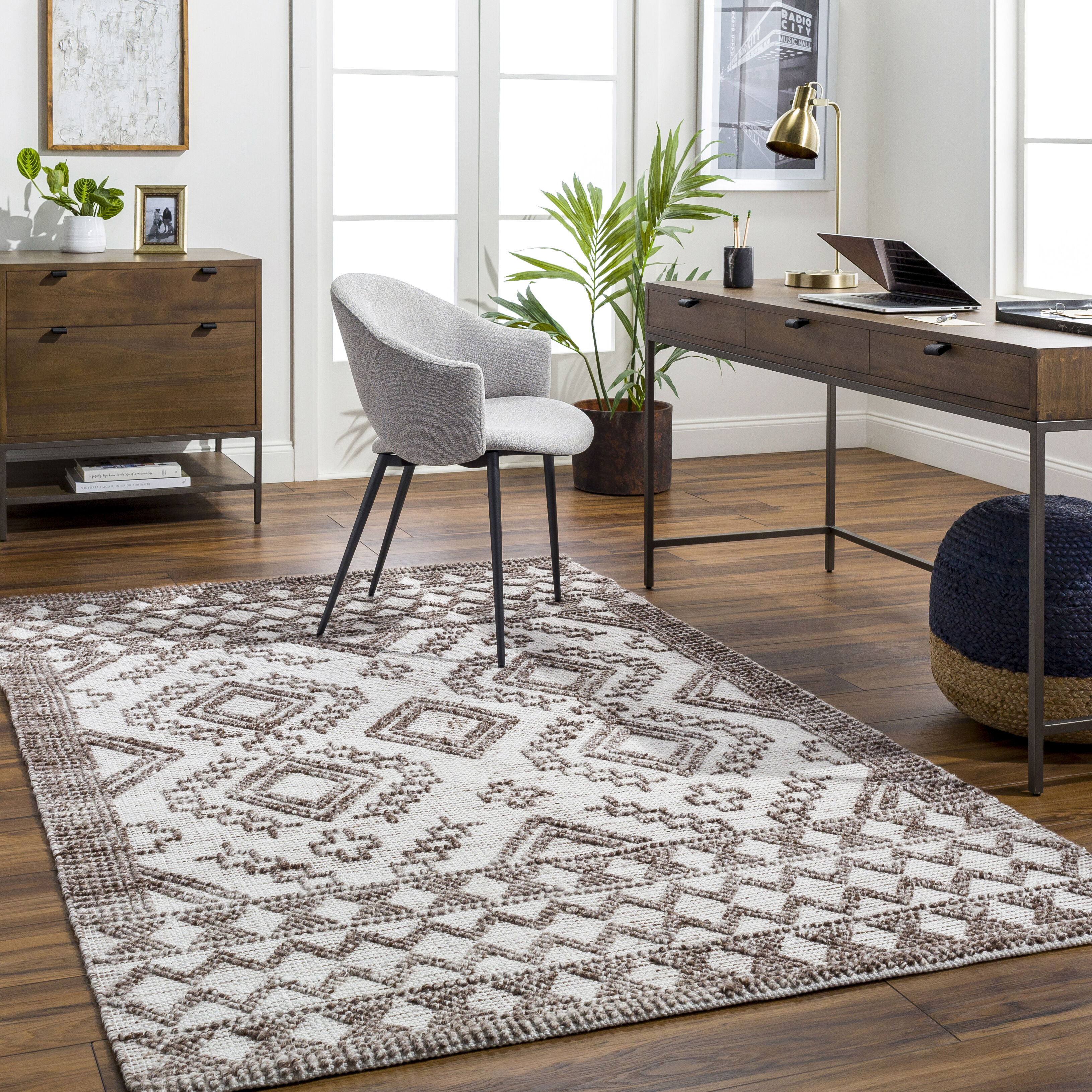 Napoli 108 X 72 inch Beige Rug, Rectangle