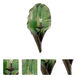 Chelsea House 1 Light 12 inch Dark Green/Brown Glaze Sconce Wall Light