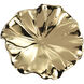 Petal Gold Dimensional Wall Art, Bowl