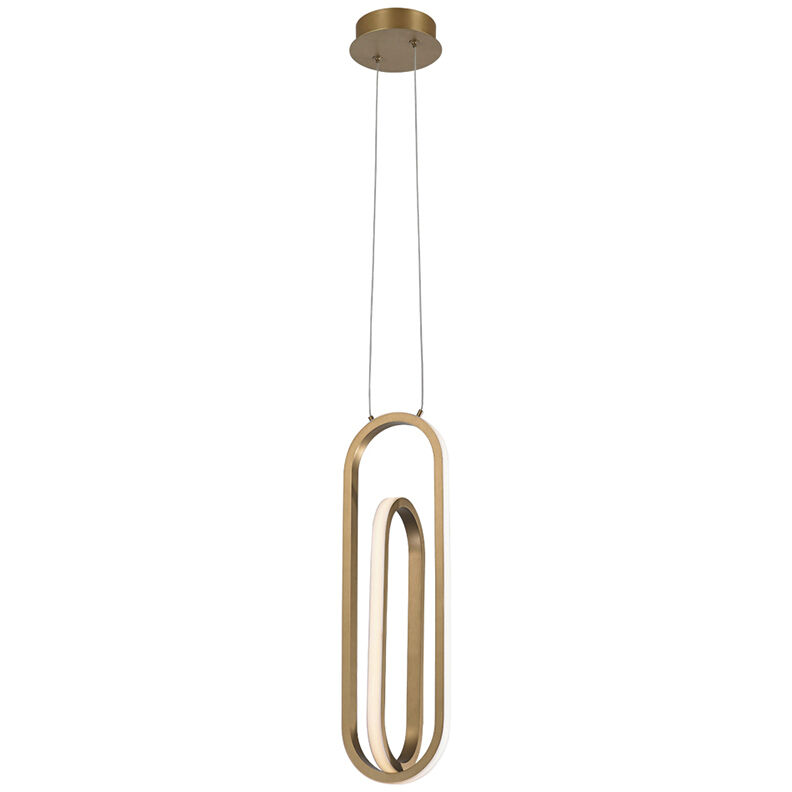 Demark LED 6 inch Gold Pendant Ceiling Light