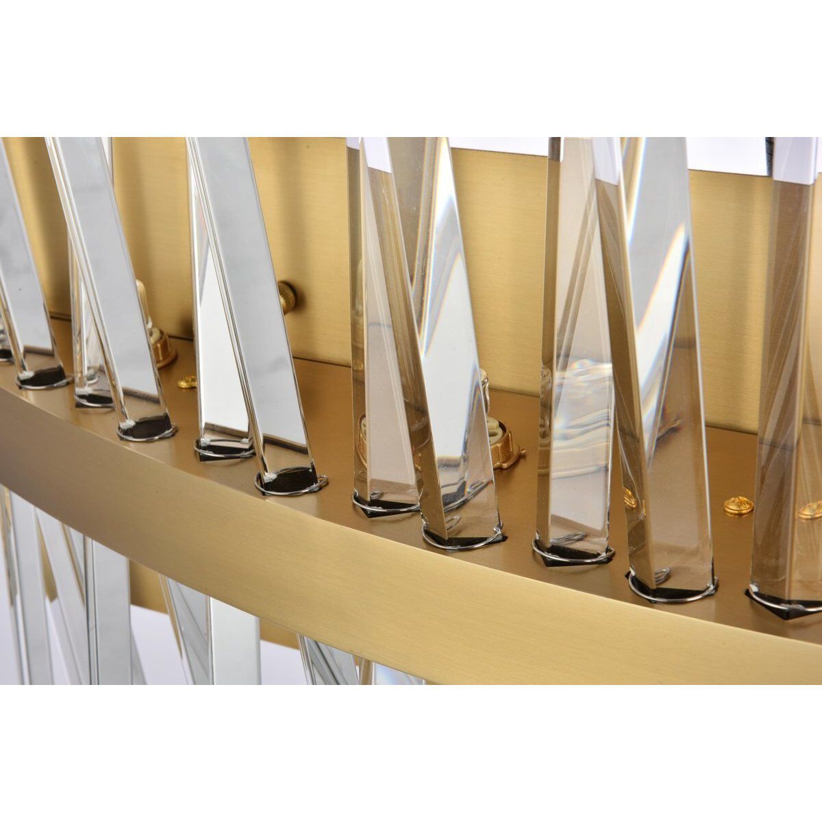 Serephina 8 Light 24 inch Satin Gold Bath Sconce Wall Light