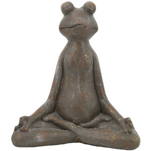 Anita Brown and Gold Statue