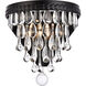 Nordic 1 Light 8 inch Black Wall Sconce Wall Light