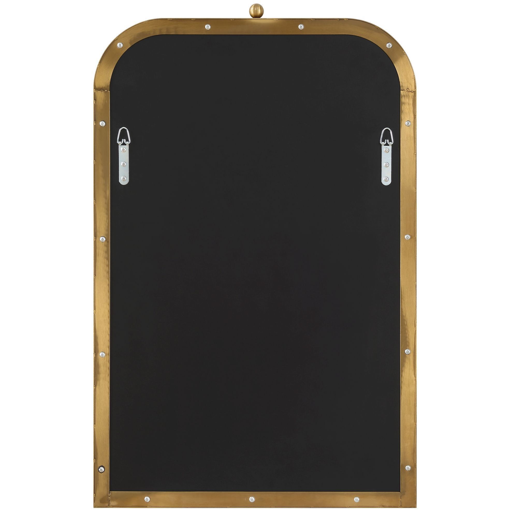 Cassidy 33 X 21 inch Plated Brass Mirror