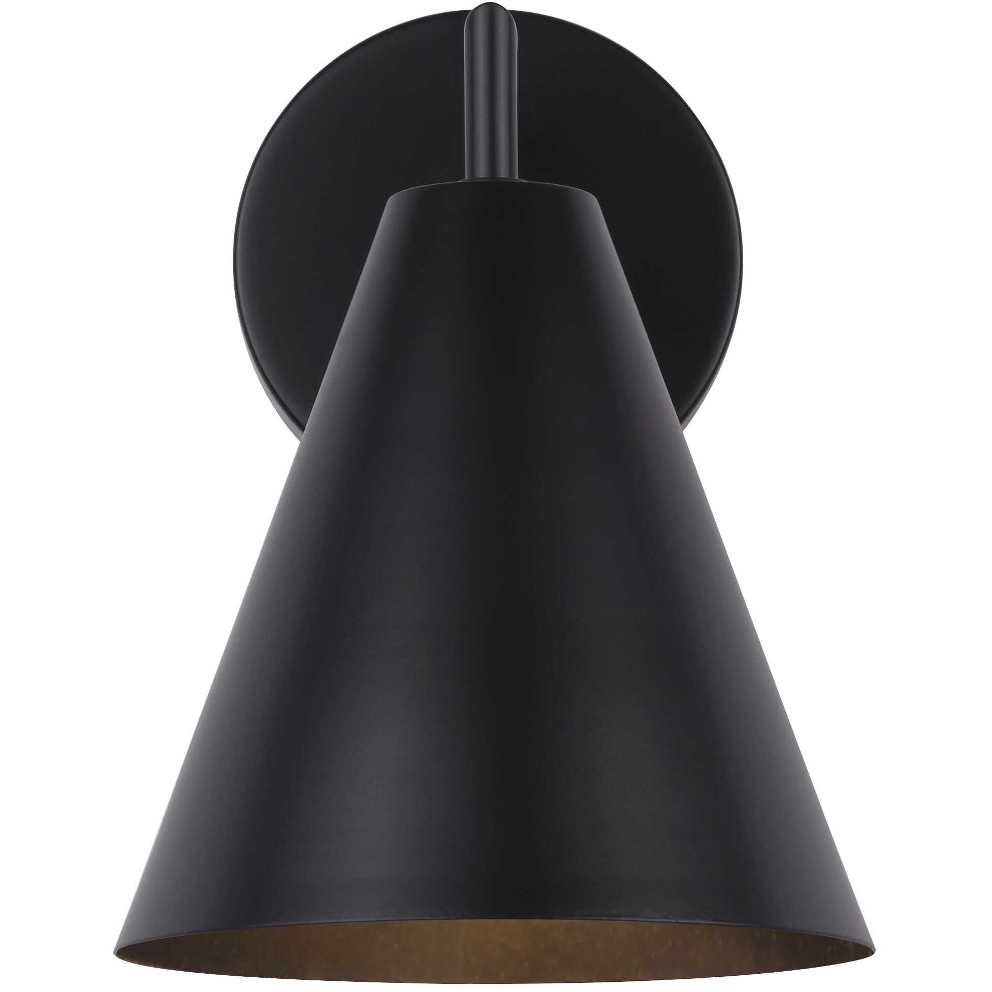 Emeri 1 Light 10 inch Matte Black Outdoor Down Light