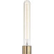 Ava 1 Light 5 inch Aged Brass ADA Wall Sconce Wall Light
