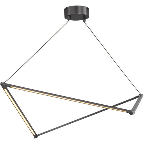 Balto LED 35.86 inch Gunmetal Linear Suspension Ceiling Light in LED 90 CRI 3000K 120V, Integrated LED