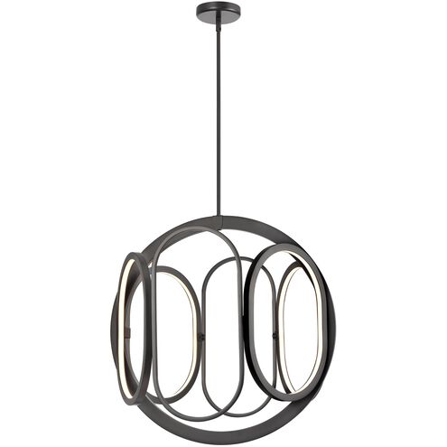 Perigee AC LED LED 23 inch Graphite Foyer Pendant Ceiling Light