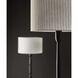 Nigel 61 inch 100.00 watt Black Wood Floor Lamp Portable Light