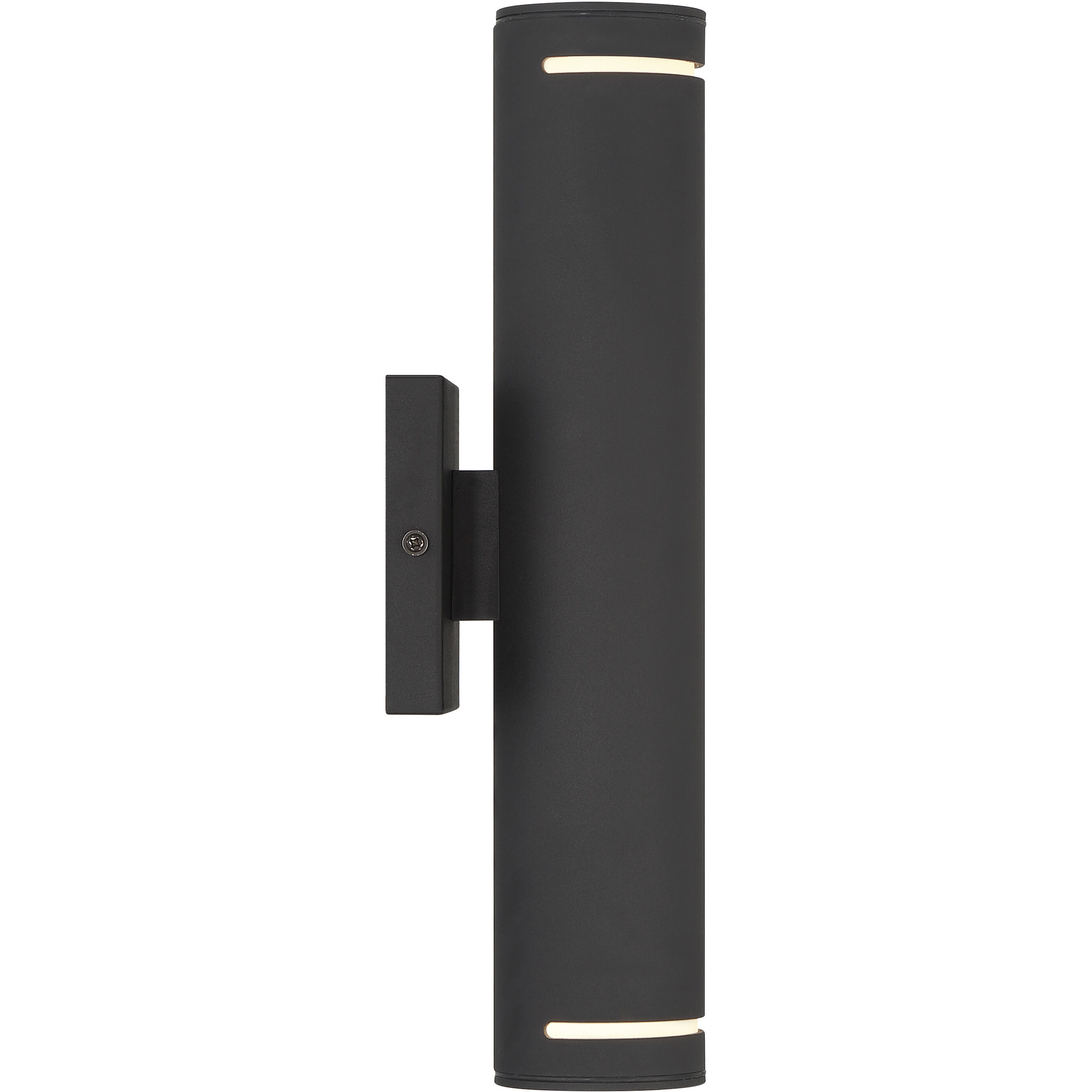Supotto LED 14 inch Sand Coal Outdoor Wall Mount