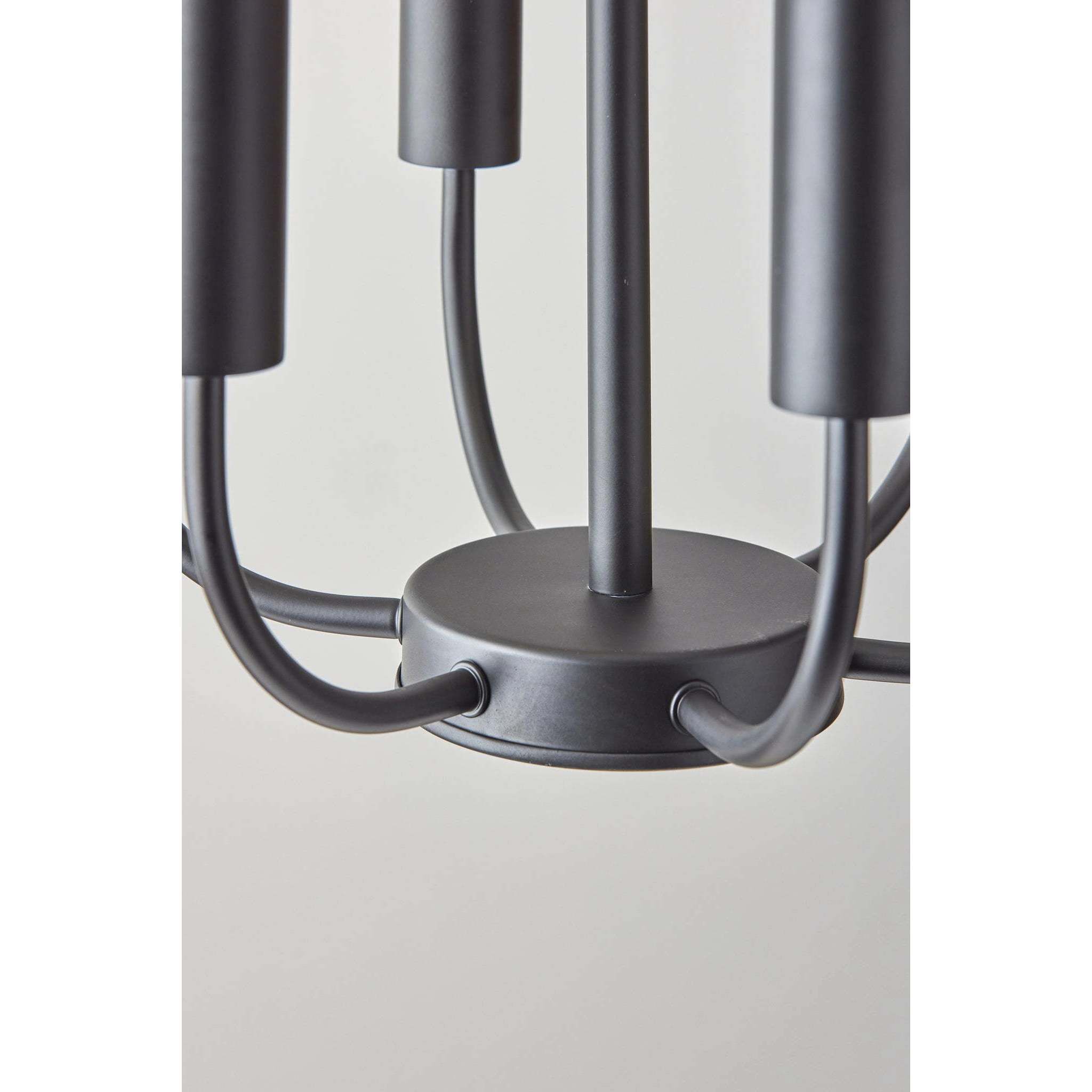 Rory 15 inch Black Chandelier Ceiling Light