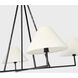 Chapman & Myers Ashton LED 44.5 inch Aged Iron Sculpted Chandelier Ceiling Light, Extra Large