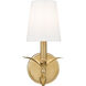 Aslin Wall Sconce Wall Light in Gold Leaf