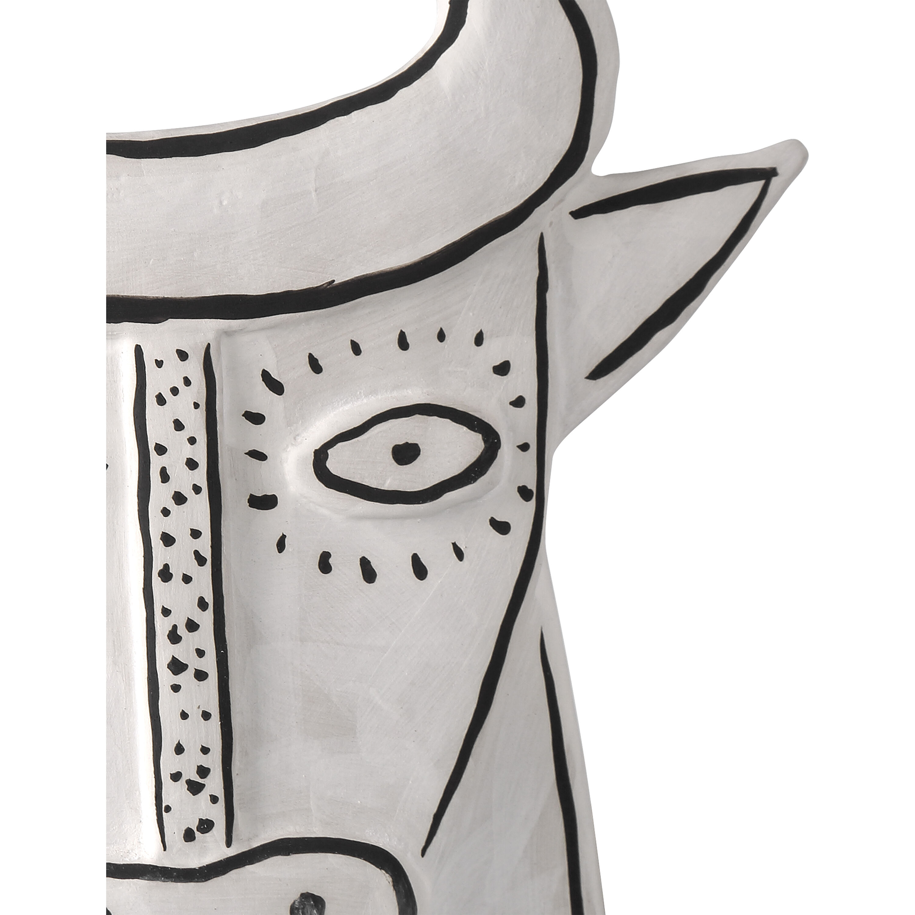 Thomas the Bull 12.5 X 11.5 inch Sculpture