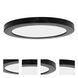 ModPLUS LED 9 inch Black Flush Mount Ceiling Light