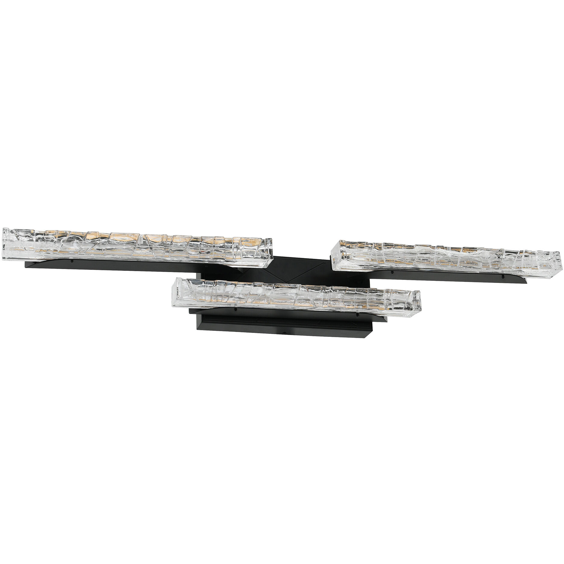 Valira LED 35.5 inch Black Vanity Light Wall Light