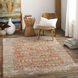 Aspendos 89 X 60 inch Brick Red Rug, Rectangle