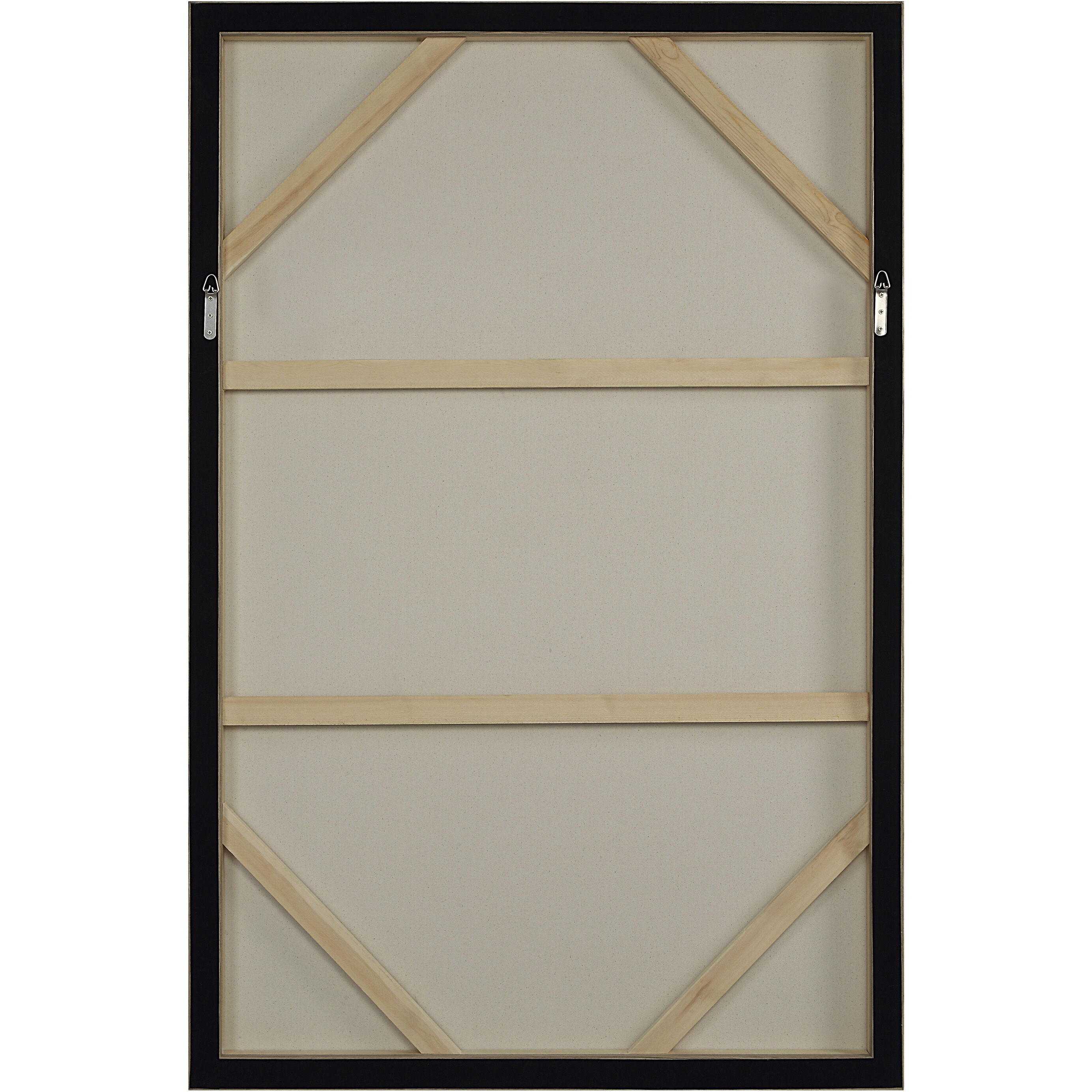 Lipton Medium Walnut Canvas Art