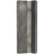 Anne-Marie Barton Austera Sconce Wall Light in Mottled Pewter