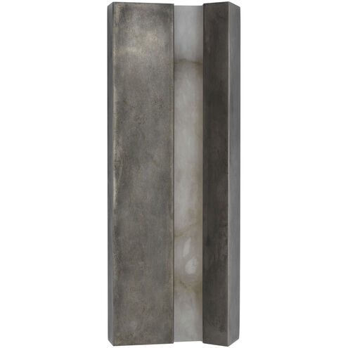 Anne-Marie Barton Austera Sconce Wall Light in Mottled Pewter