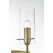 Elsreth 1 Light 5 inch Satin Gold Bath Sconce Wall Light