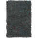 Mellow 36 X 24 inch Dark Brown Rug
