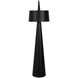 Moray 72 inch 60.00 watt Matte Black Floor Lamp Portable Light