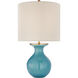 kate spade new york Albie 25.25 inch 60 watt Sandy Turquoise Desk Lamp Portable Light, Small