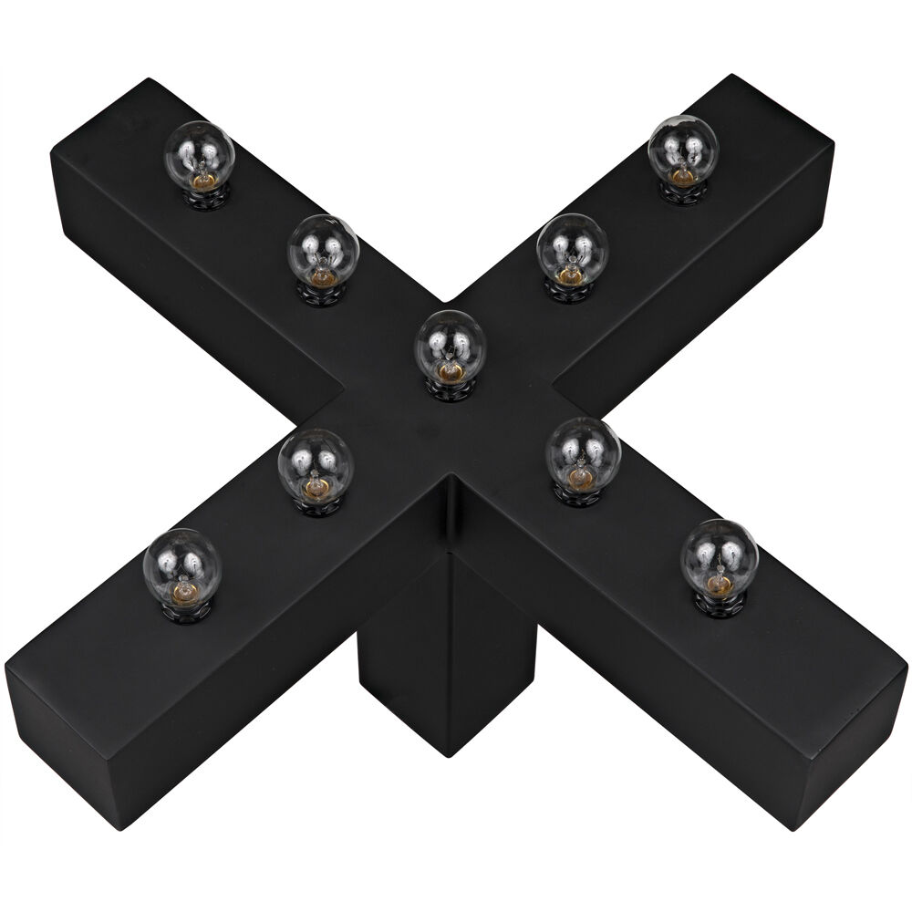 Nolen 17 inch 25.00 watt Matte Black Table Lamp Portable Light