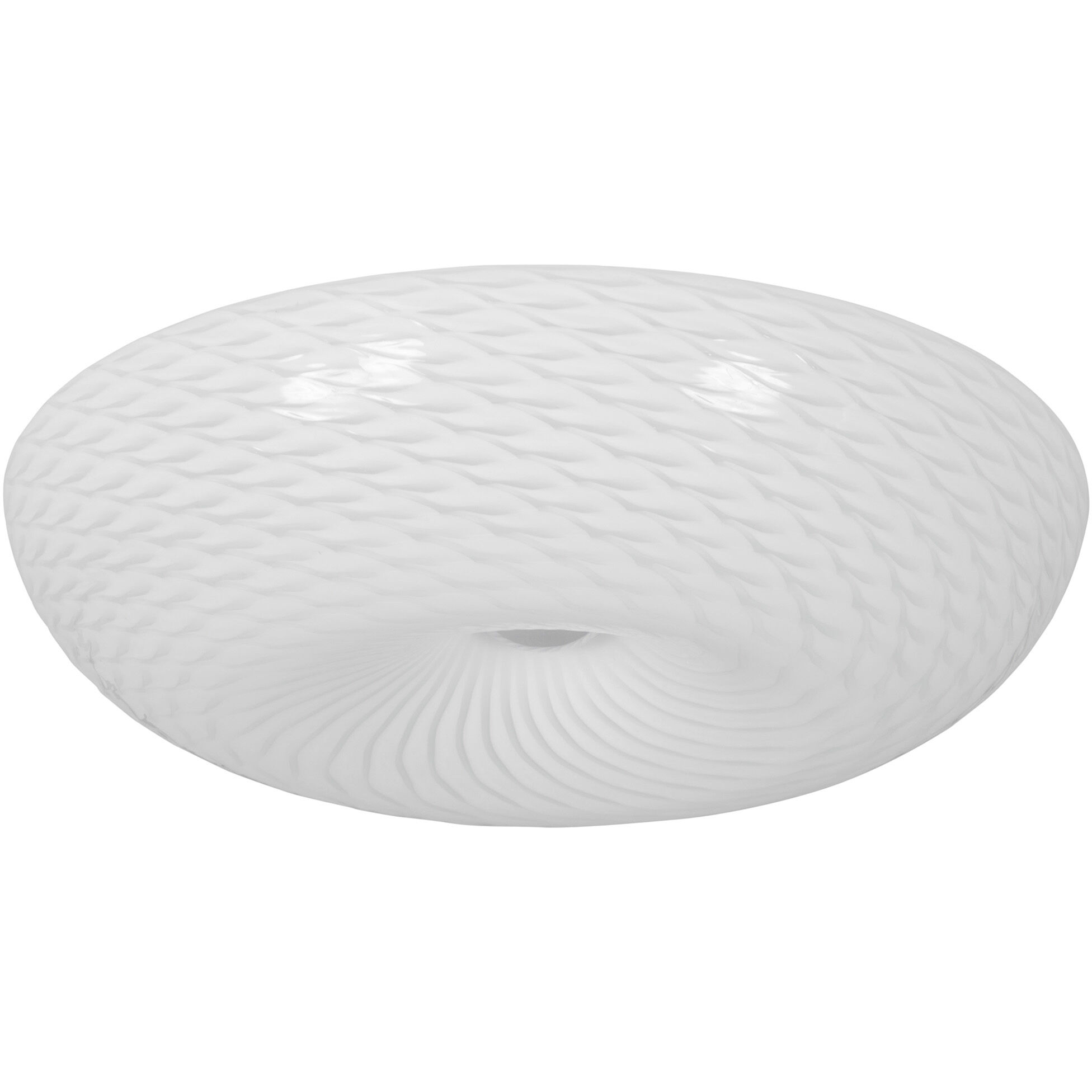 Swirled 3 Light 18 inch Chrome Flush Mount Ceiling Light
