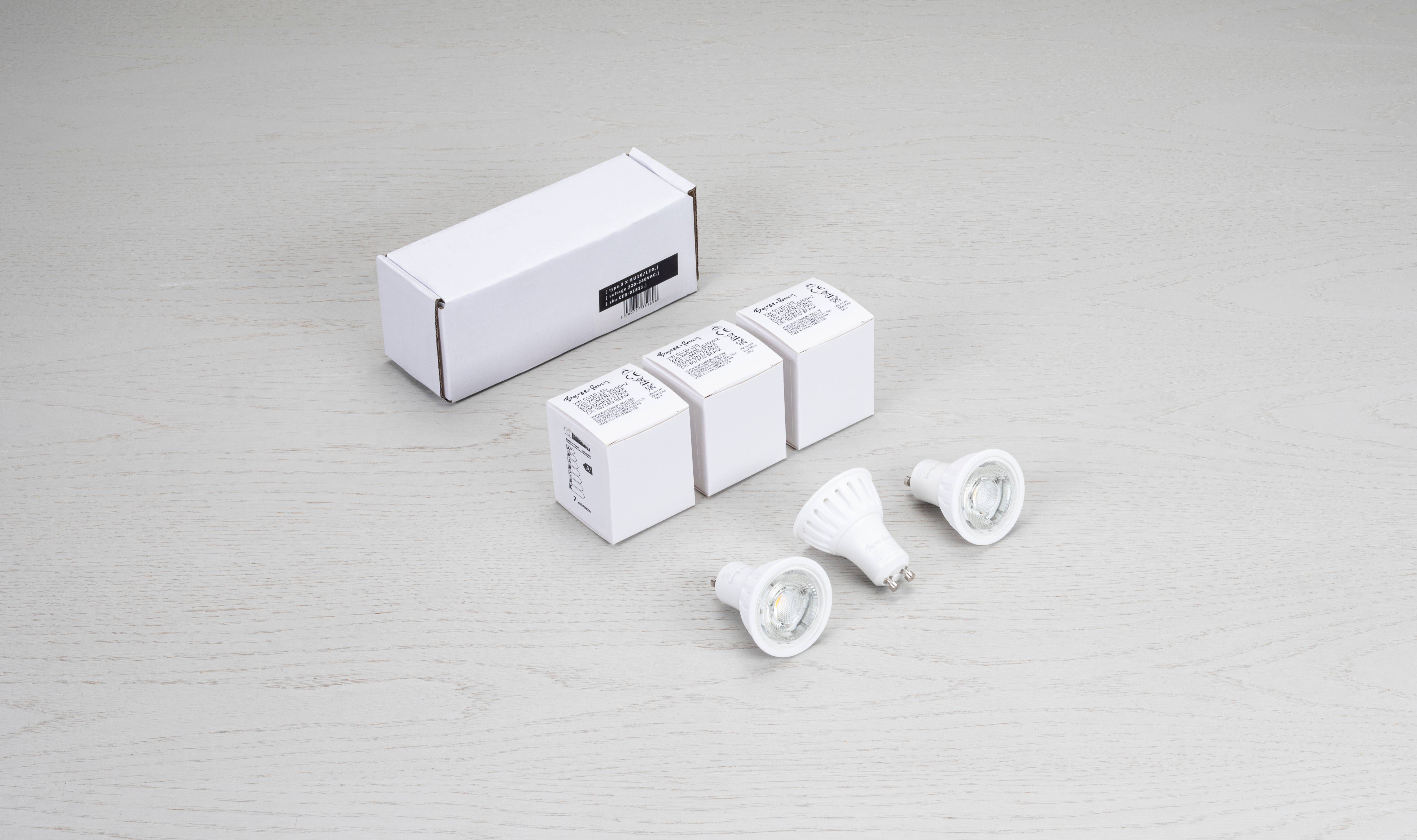 Exhaust LED GU10 7.00 watt 120 3000K Light Bulb