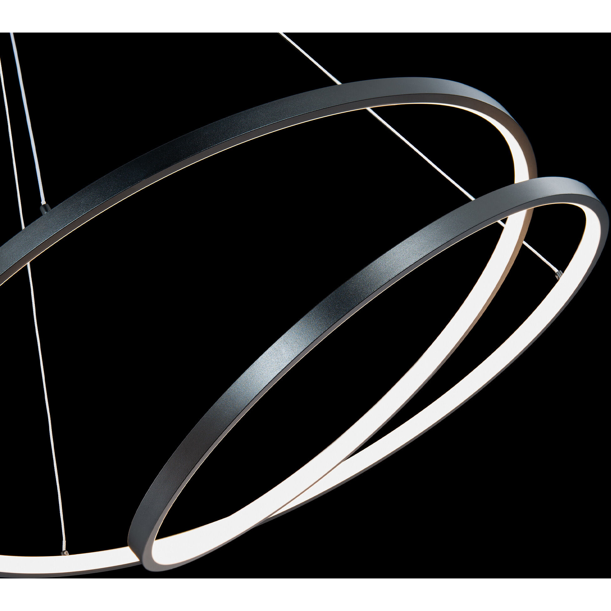 Marques LED 28 inch Black Pendant Ceiling Light, dweLED