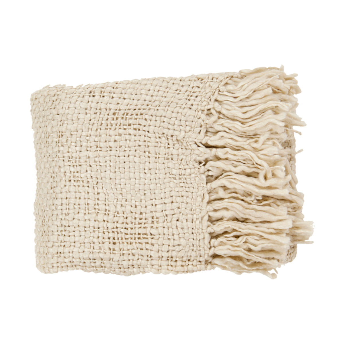 Feronia 71 X 51 inch Khaki Throw