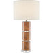 Birdseye 29.5 inch 150 watt Birdseye Maple Veneer Table Lamp Portable Light