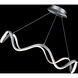 Morae LED 29.88 inch Black Pendant Ceiling Light, dweLED