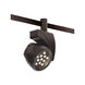 Reflex 1 Light 120 Dark Bronze Track Head Ceiling Light in 3500K