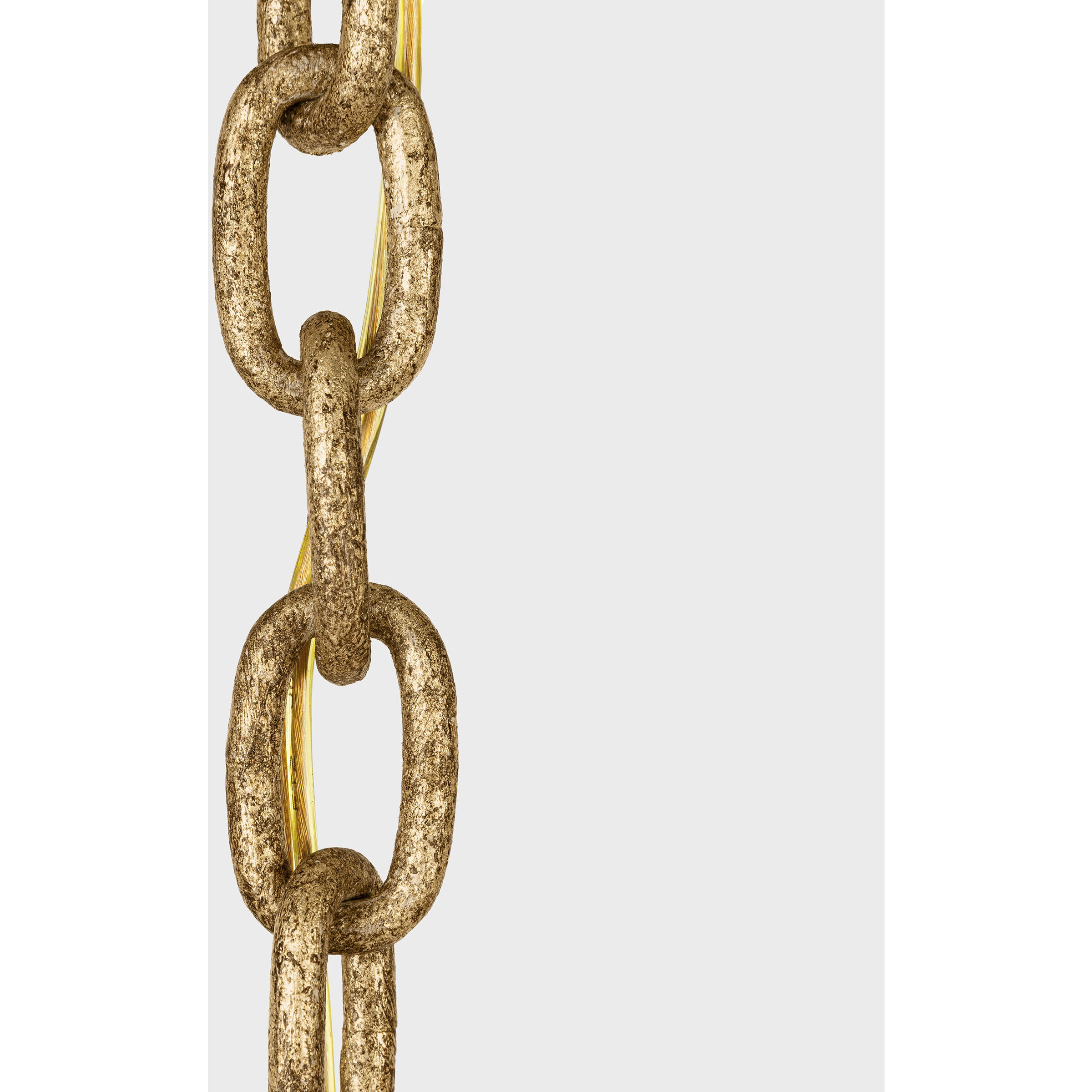 Chapman & Myers Amalfi LED 57 inch Milano Gold Linear Chandelier Ceiling Light