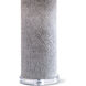 Andres 30.5 inch 150.00 watt Grey Table Lamp Portable Light, Column