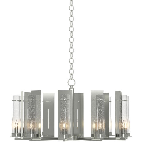 New Town 10 Light 30 inch Sterling Chandelier Ceiling Light, 10 Arm