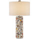 Festoon 32.5 inch 150 watt Natural/Sugar White Table Lamp Portable Light
