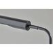Zane 17 inch 10.00 watt Black Desk Lamp Portable Light, with Smart Switch