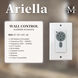 Atlas Ariella 64 inch Textured Bronze with Walnut Tone Blades Ceiling Fan