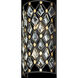 Windsor 2 Light 8 inch Carbon and Havana Gold Wall Sconce Wall Light