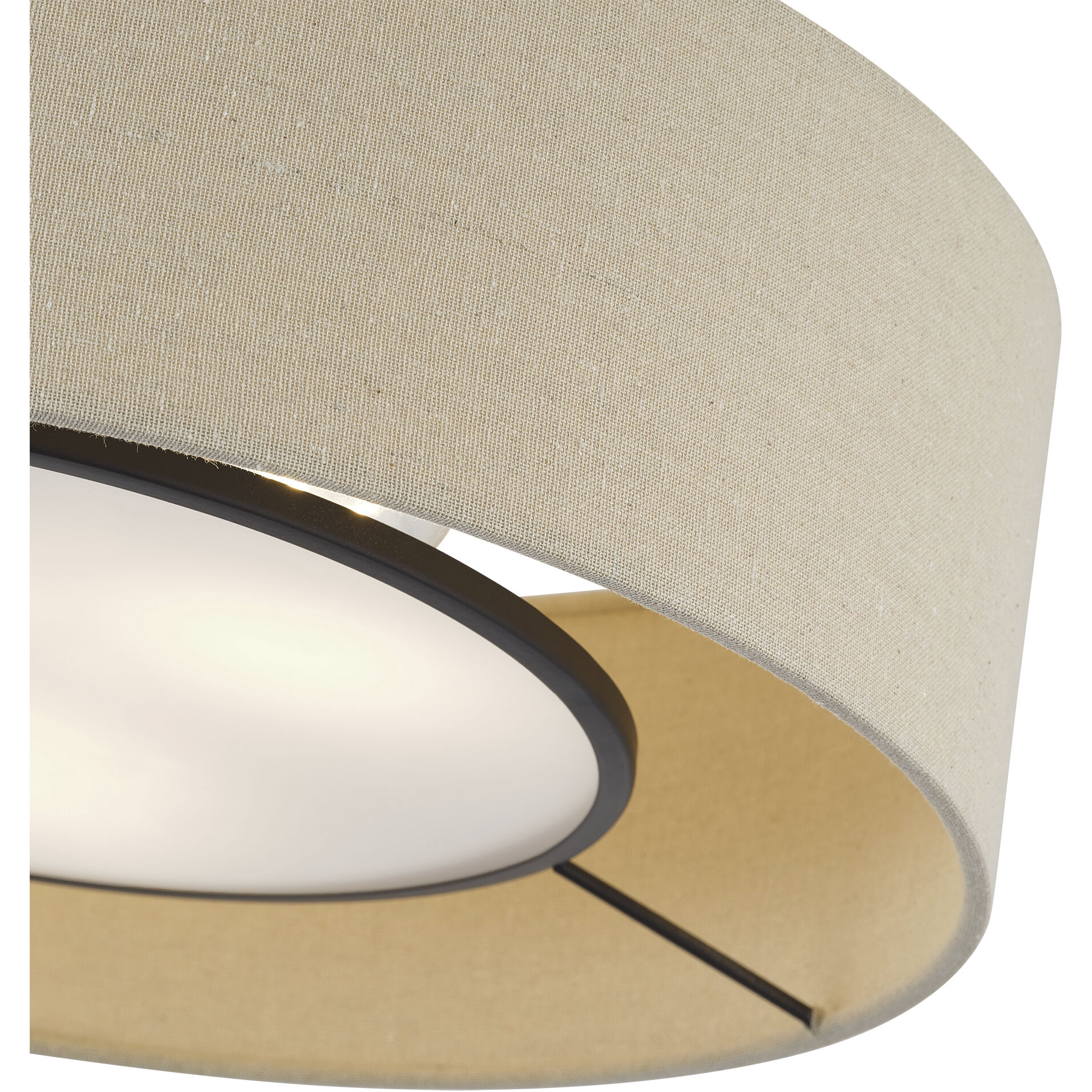 Ellsworth 4 Light 21 inch Bronze Semi Flush Mount Ceiling Light, Large