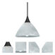 Domi 1 Light Black Cord Pendant Ceiling Light