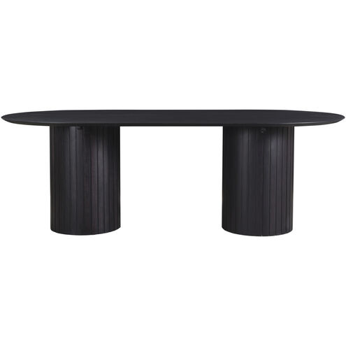Povera 86 X 42 inch Black Dining Table