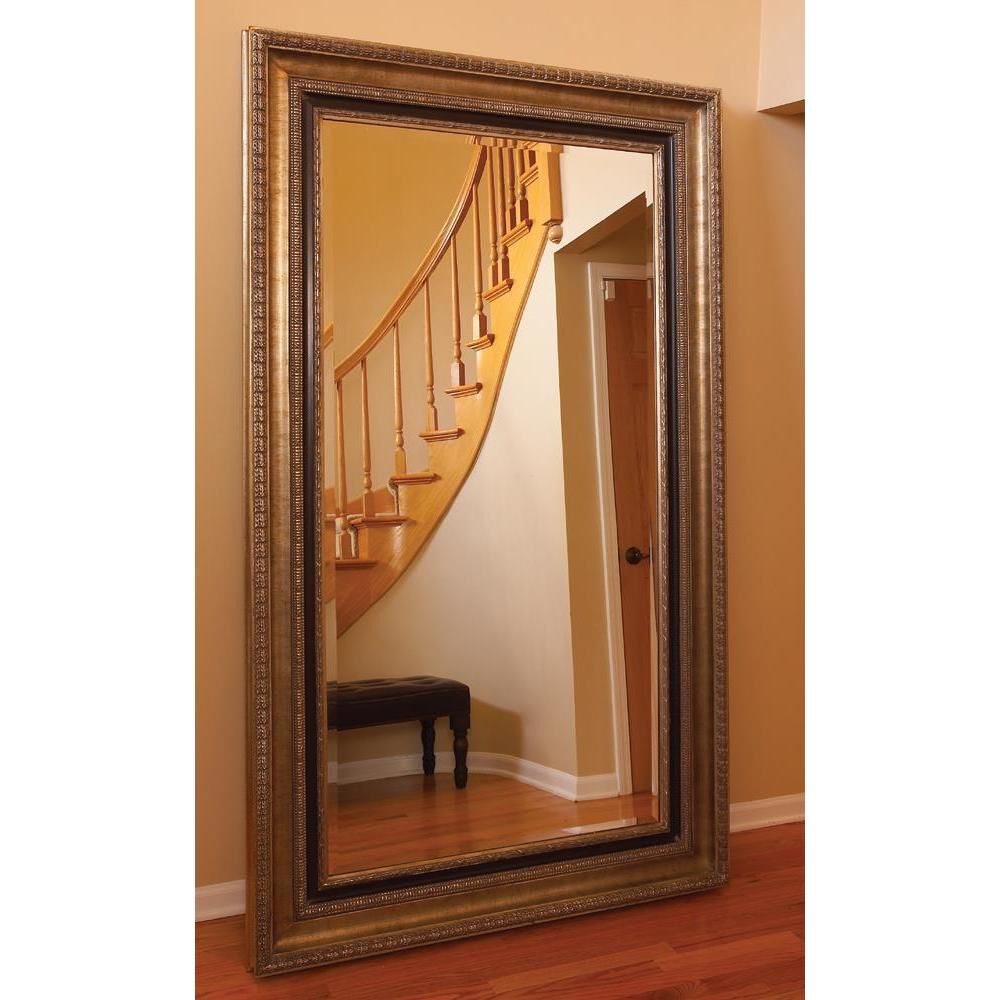 Texan 87 X 51 inch Silver Leaf Wall Mirror 