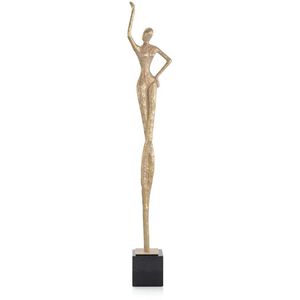 Posing Female I 54.5 X 8.5 inch Sculpture